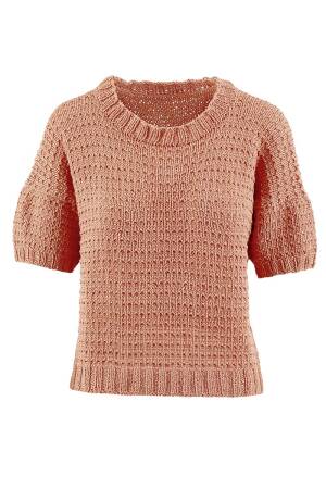 Knitting set Sweater SUNSHINE with knitting instructions in garnwelt box