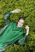Knitting set Triangular shawl HAPPINESS with knitting instructions in garnwelt box in size ca 170 x 95 cm