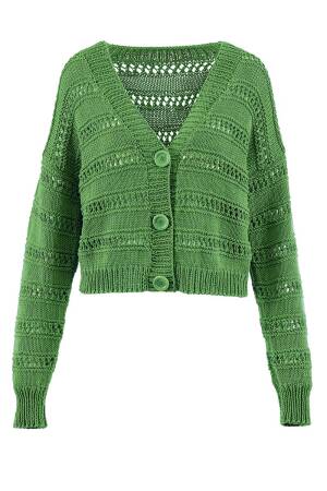 Strickset Cardigan WAD WOOLADDICTS JOY MYSTIC MORNING mit Anleitung in garnwelt-Box