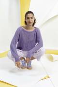 Strickset Pullover Lang Yarns MOHAIR LUXE mit Anleitung...