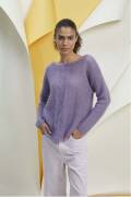 Strickset Pullover Lang Yarns MOHAIR LUXE mit Anleitung...