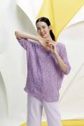 Strickset Pullover Lang Yarns LOTUS mit Anleitung in...