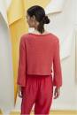 Knitting set Sweater  with knitting instructions in garnwelt box in size S