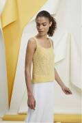 Knitting set Top  with knitting instructions in garnwelt box in size S