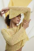 Strickset Pullover Lang Yarns LOTUS mit Anleitung in garnwelt-Box S