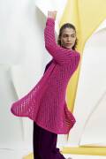 Strickset Lange Jacke Lang Yarns COPENHAGEN mit Anleitung in garnwelt-Box S