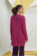 Strickset Lange Jacke Lang Yarns COPENHAGEN mit Anleitung in garnwelt-Box S