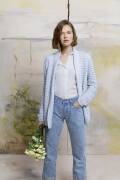 Knitting set Cardigan  with knitting instructions in garnwelt box in size S