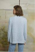 Knitting set Cardigan  with knitting instructions in garnwelt box in size S