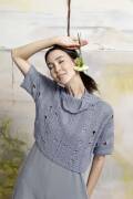 Strickset Pullover Lang Yarns LINO mit Anleitung in...