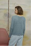 Strickset Pullover Lang Yarns DIVINA mit Anleitung in garnwelt-Box S-M
