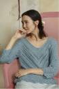 Strickset Pullover Lang Yarns DIVINA mit Anleitung in garnwelt-Box