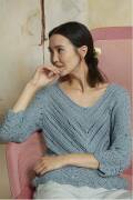 Strickset Pullover Lang Yarns DIVINA mit Anleitung in garnwelt-Box S-M