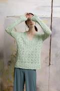 Strickset Pullover Lang Yarns LIZA mit Anleitung in...
