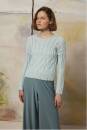 Knitting set Sweater LIZA with knitting instructions in garnwelt box