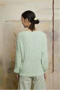 Knitting set Cardigan  with knitting instructions in garnwelt box in size M