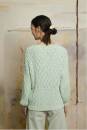 Knitting set Cardigan  with knitting instructions in garnwelt box in size L
