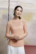 Strickset Pullover Lang Yarns LIZA mit Anleitung in...