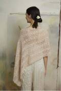 Knitting set Poncho  with knitting instructions in garnwelt box