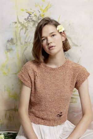 Strickset Pullover Lang Yarns KYLIE mit Anleitung in garnwelt-Box S