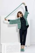 Strickset Jacke Lang Yarns KIMBERLEY mit Anleitung in garnwelt-Box S-M