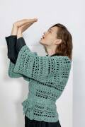 Strickset Jacke Lang Yarns KIMBERLEY mit Anleitung in garnwelt-Box S-M