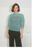 Knitting set Sweater  with knitting instructions in garnwelt box in size S