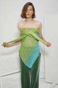 Strickset Dreiecktuch Lang Yarns BLOOM mit Anleitung in...