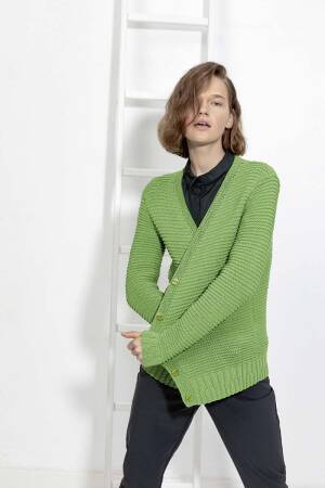 Strickset Jacke Lang Yarns COPENHAGEN mit Anleitung in garnwelt-Box
