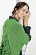 Knitting set Shrug  with knitting instructions in garnwelt box