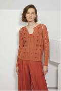 Strickset Pullover Lang Yarns LINO mit Anleitung in garnwelt-Box S