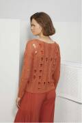 Strickset Pullover Lang Yarns LINO mit Anleitung in garnwelt-Box S