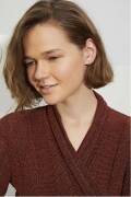Strickset Jacke Lang Yarns CARLY mit Anleitung in garnwelt-Box