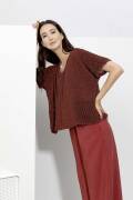 Knitting set Sweater  with knitting instructions in garnwelt box in size S