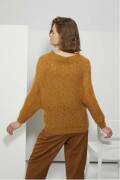 Knitting set Sweater MOHAIR LUXE with knitting instructions in garnwelt box