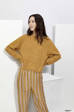 Knitting set Raglan sweater  with knitting instructions in garnwelt box