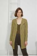 Strickset Lange Jacke Lang Yarns KIMBERLEY mit Anleitung in garnwelt-Box S