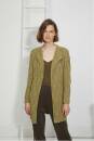 Strickset Lange Jacke Lang Yarns KIMBERLEY mit Anleitung in garnwelt-Box S