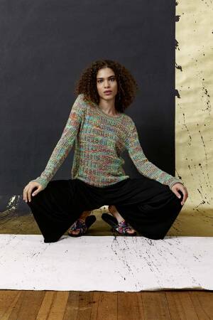 Strickset Pullover Lang Yarns NORMA COLOR mit Anleitung in garnwelt-Box