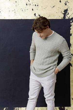 Strickset Pullover Lang Yarns NORMA mit Anleitung in garnwelt-Box