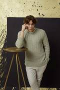 Strickset Pullover Lang Yarns NORMA mit Anleitung in...