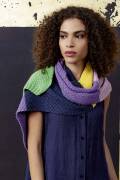 Strickset Schal Lang Yarns NORMA mit Anleitung in garnwelt-Box ca 28 x 200 cm