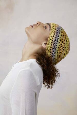Knitting set Hat LINELLO with knitting instructions in garnwelt box