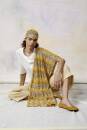 Strickset Schultertuch Lang Yarns LINELLO mit Anleitung in garnwelt-Box ca 52 x 170 cm