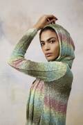 Strickset Jacke mit Kapuze Lang Yarns LINELLO mit Anleitung in garnwelt-Box