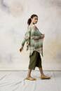 Strickset Jacke mit Kapuze Lang Yarns LINELLO mit Anleitung in garnwelt-Box