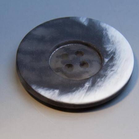 Knopf Union-Knopf 0450317 023mm 0076 grau-weiß