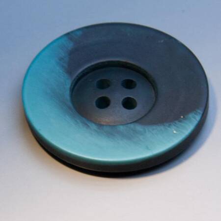 Knopf Union-Knopf 0450317 023mm 0070 petrol-grau