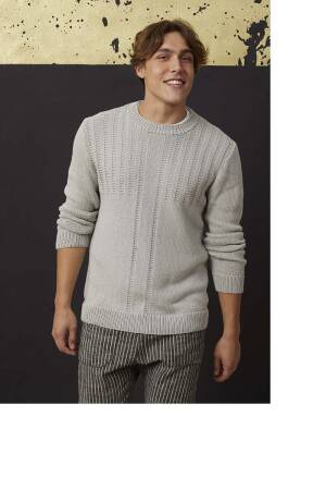 Strickset Pullover Lang Yarns SOFT COTTON mit Anleitung in garnwelt-Box S