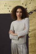 Strickset Pullover Lang Yarns SOFT COTTON mit Anleitung in garnwelt-Box S